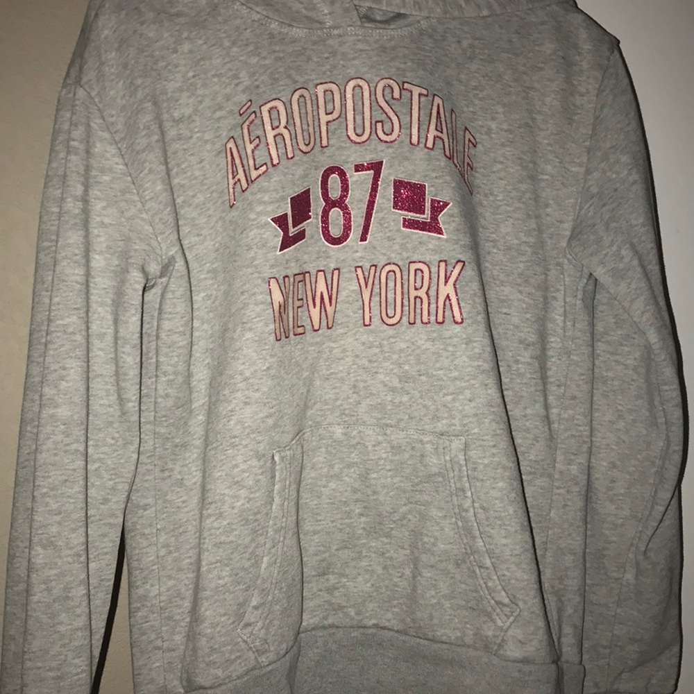 New York sweater with hood